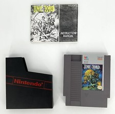 Time Lord (Nintendo Entertainment System, 1990) Cartridge and Photocopy Manual