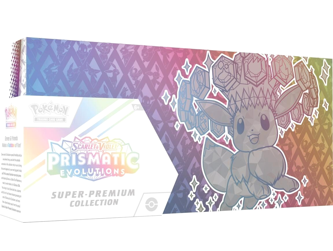 Pokémon Prismatic Evolution Premium Pokemon TCG SV8.5 Prismatic Evolutions Super Premium Collection