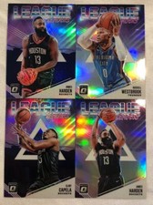2018-19 Panini Donruss Optic Purple Prizm League Leaders Inserts Lot You Pick