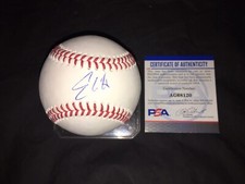 Evan White Signed Official Major League Baseball Seattle Mariners PSA/DNA
