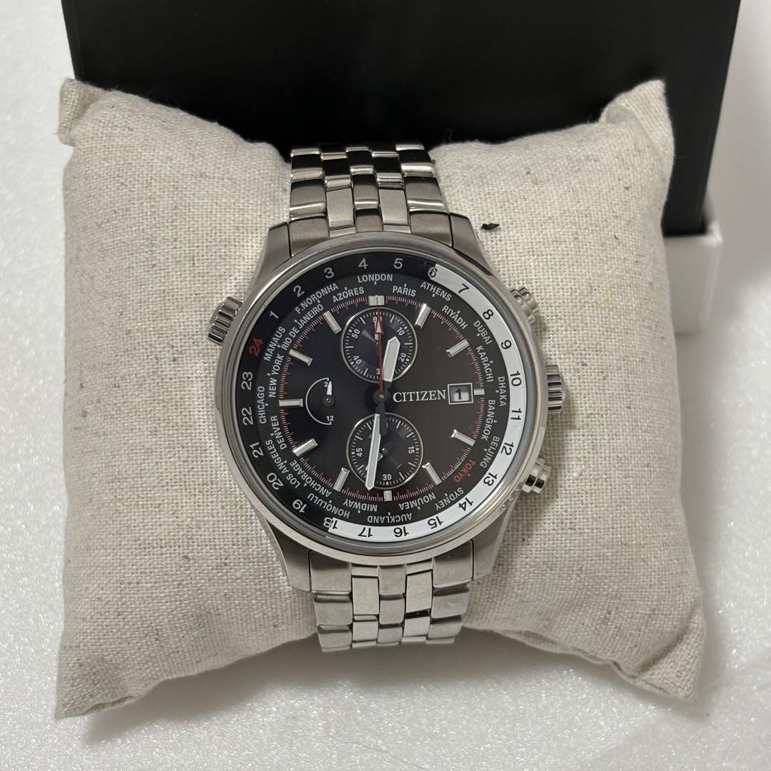 Citizen Eco Drive Chronograph CA0087-63E Men's Watch, Steel