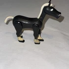 Vintage Fisher-Price Little People Black Horse