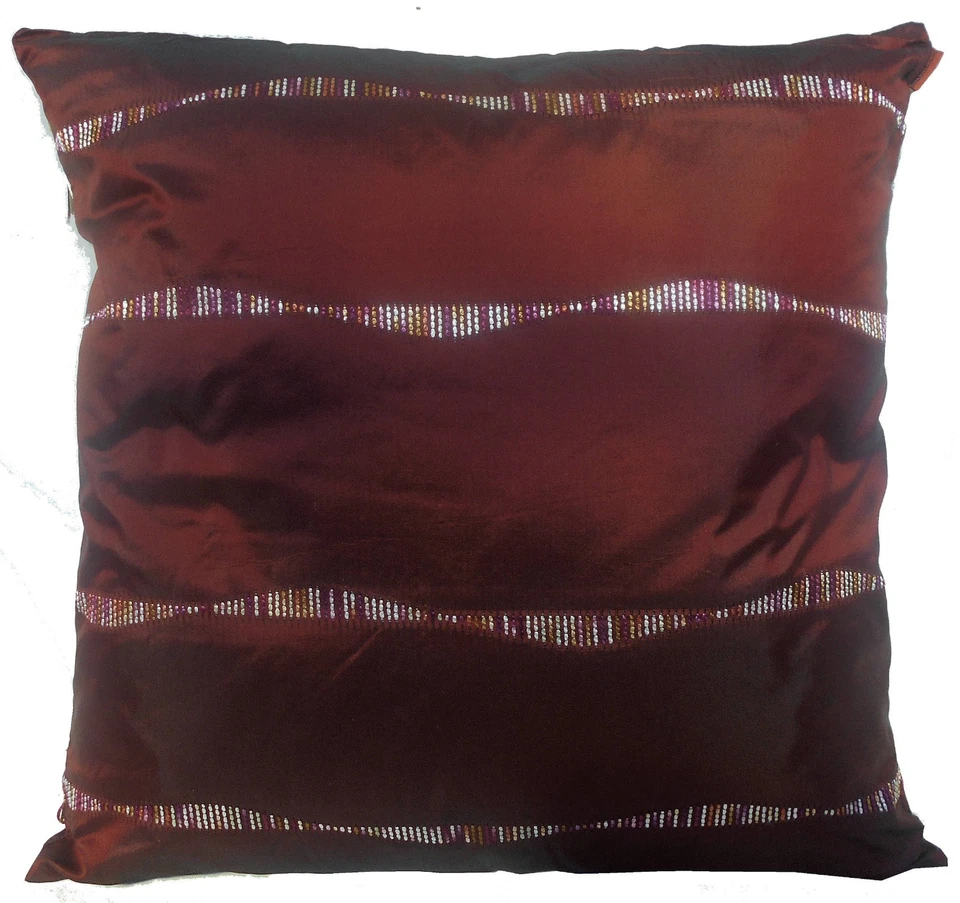 MISSONI HOME KISSENBEZUG 60x60cm SEIDENMISCHUNG FRANSEN PAMIR T28 - Bild 2 von 4