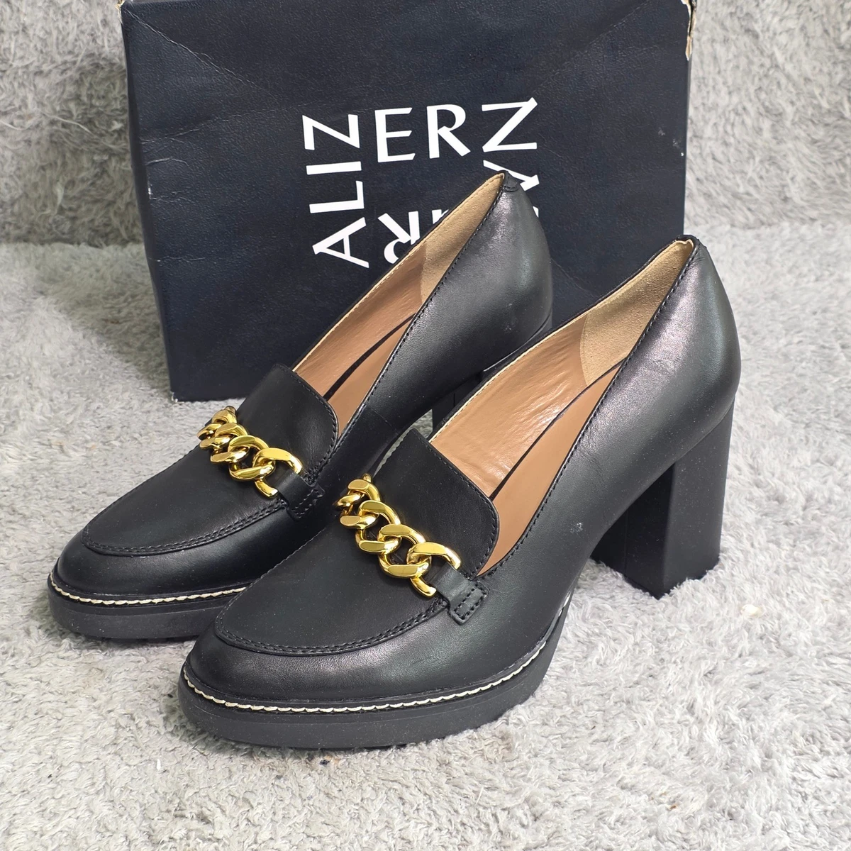 Naturalizer Block Gold Heels for Women for sale | eBay