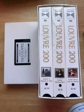 LOUVRE 200 The Complete Series VHS 3 Tape Box Set & A Tour Of The Louvre