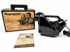 1960 Magnajector Portable Magnifier Opaque Projector w/ Box Manual Tested Works