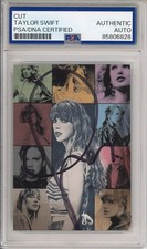 TAYLOR SWIFT SIGNED The Eras Tour AUTOGRAPH Photo Picture PSA DNA COA Certified