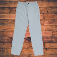 Banana Republic Mens Motion Tech Hybrid Pants 30x29 Light Grey Water Repellant