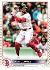 2022 Topps #418 Jack Lopez Gold Stars RC
