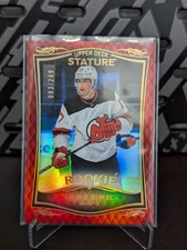 🔥 2023-24 Upper Deck Stature Red Parallel Rookie – Simon Nemec #003/249 🔥