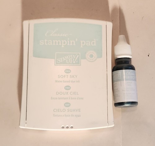 Stampin Up Classic Stampin Pad and Refill - Soft Sky