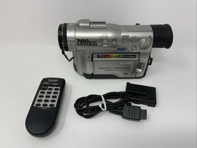 Sharp Digital Viewcam Camcorder VL-WD450 Mini DV UNTESTED FOR
