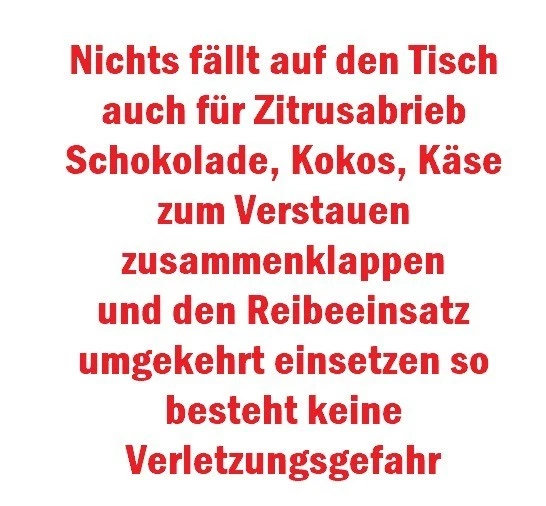 Tupperware Grate ´n Measure Reibe Handreibe Standreibe - Bild 4 von 4