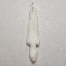 Arctic Fox Tanned Fur Pelt - White Fox, Snow Fox Skin, Hide For Sale - Tf8275