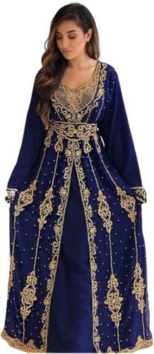 African Kaftan Women Muslim Abaya Dashiki Maxi Dress Moroccan Evening Dubai Gown