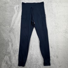 Eddie Bauer Jogger Pants Lux High Rise Navy Blue Women  s Size Small