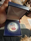 1999 American Eagle Colorized .999 Fine Silver Dollar in Color  In Box