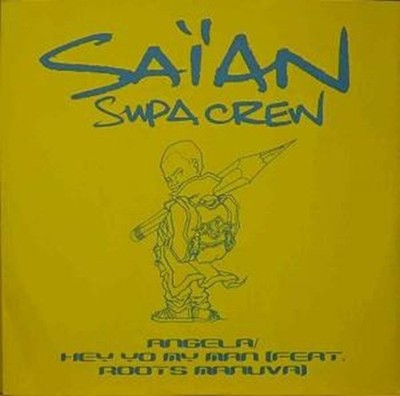 Saian Supa Crew - Angela / Hey Yo My Man CD Single Hip Hop Rap Pop VGC LOOK!!