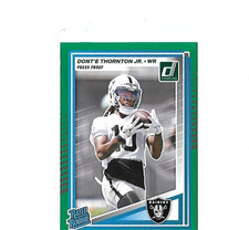 DONT'E THORNTON JR 2025 PANINI/DONRUSS RATED ROOKIE PRESS PROOF #349 FREE SHIP!