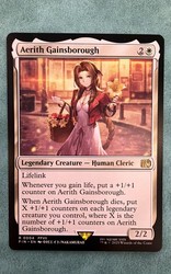 Aerith Gainsborough (0004) Final Fantasy MTG Rare