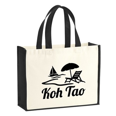 Jutetasche Koh Tao Inselmotiv Thailand Geschenkidee Koh Tao Geschenk Präsent Mit