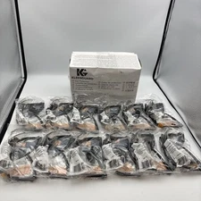 Lot of 12 Pairs KleenGuard V30 Nemesis Safety Glasses Anti Fog Coating Clear New