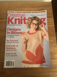 Creative Knitting March 2011 Pattern Magazine Vol. 33 No. 2