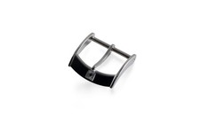 Zenith Fibbia ad Ardiglione Fibbia Acciaio Inox 18mm Steel Buckle