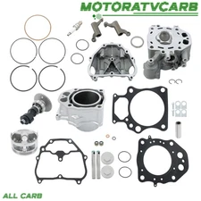 ALL-CARB Sleeve Cylinder+Cylinder Head Cover+Camshaft For Honda TRX420