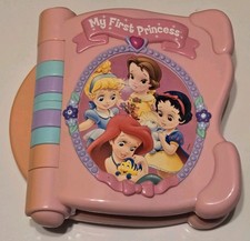 Mattel Disney My First Princess Electronic ABC Learning Book Vintage 2002 Works