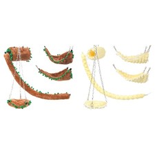 Hamster Furry Swing Hanging Soft Swing Toy for Small Pet Large Size Hammock