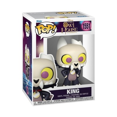 Funko Pop Disney: The Owl House - King Clawthorne, 3.75 inches, Multicolor