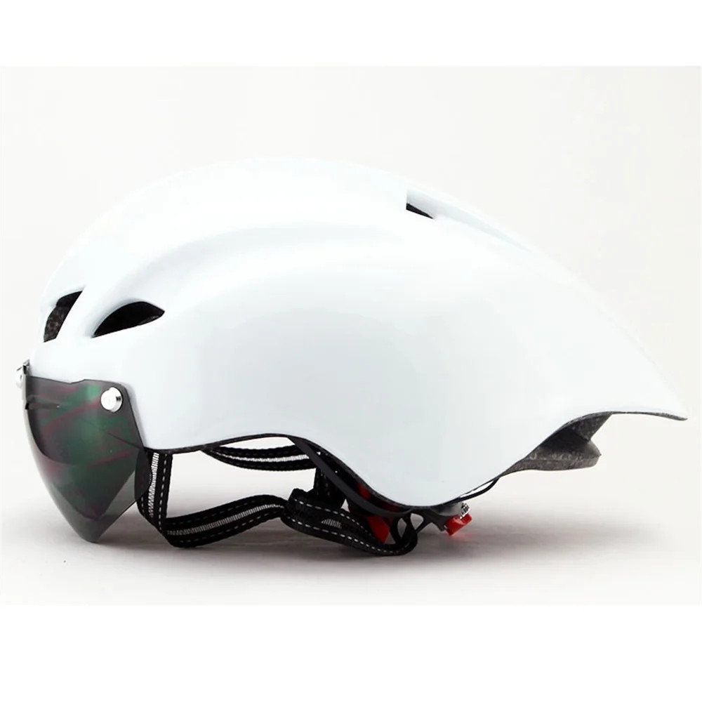 Road Bicycle Helmet Cycling Goggle TT Racing Helmet Bike Spo