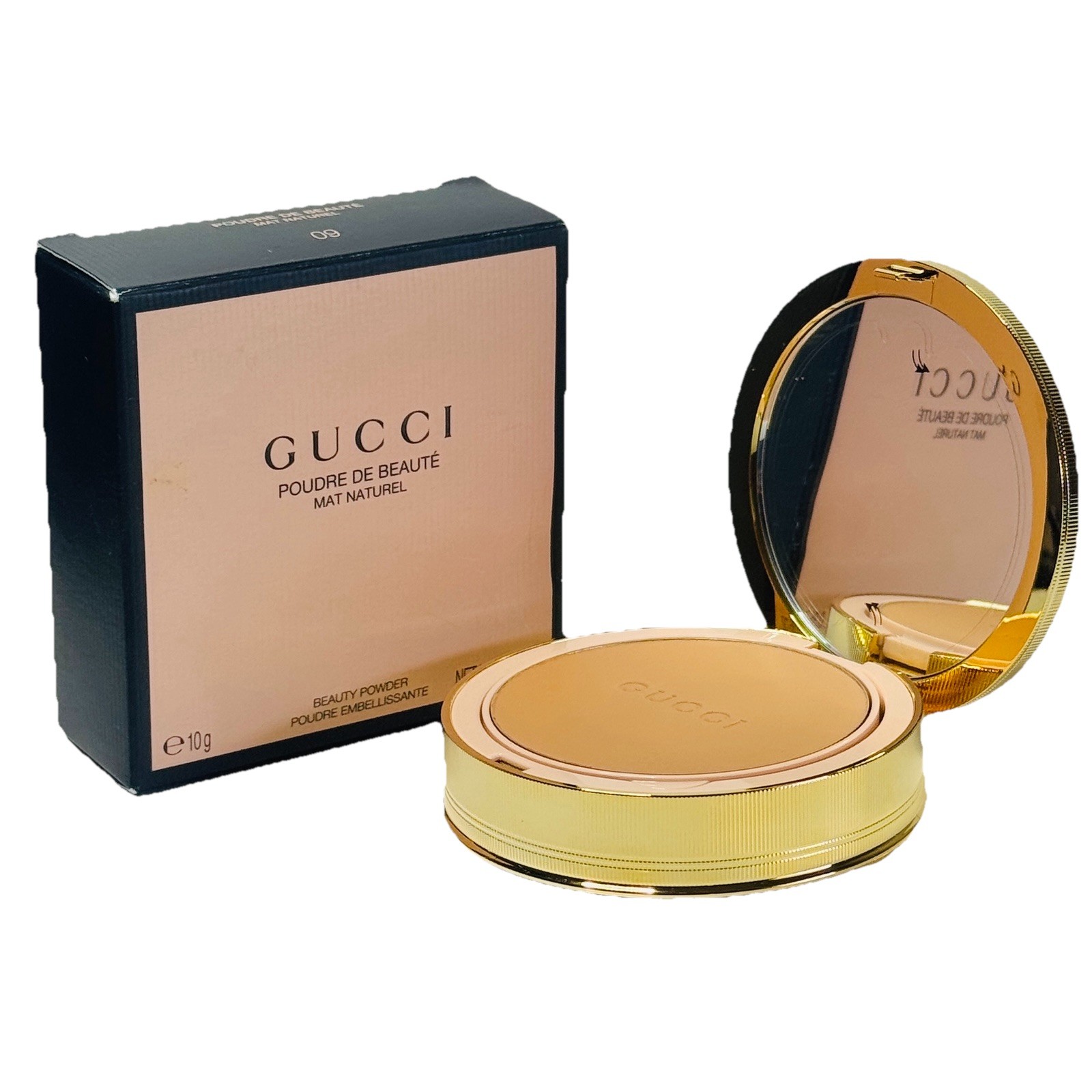 Gucci Beauty Powder Mattifying Setting Powder #09 0.35 oz NIB Natural