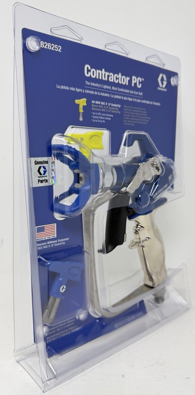 New Graco 826252 Contractor PC Compact RAC X Airless Paint Spray Gun SHIPS FREE!