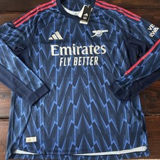 Adidas Arsenal FC 2025/26 Away Long Sleeve Au...