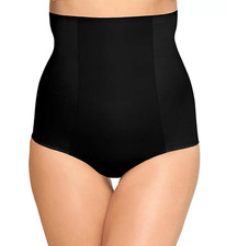 Wacoal NWT Beyond Naked Cotton Shaping High Waist Brief Shapewear Panty Black Sm
