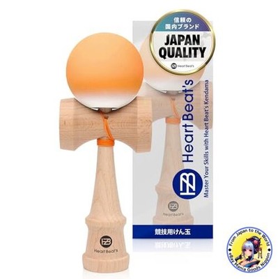 Heart Beat's Kendama Competitive Solid Color Two-Tone Orange 7 Colors
