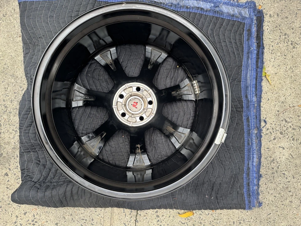 Ford Black Explorer OEM Wheel 21” 2020-2024 Factory Rim Original ST  - Image 4 of 4