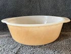VTG Fire King USA Anchor Hocking Lt Peach Luster Oven Ware Bowl  1 Quart #446