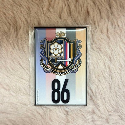 86 -Eighty Six- Online Lottery San Magnolia National Emblem Square Can Badge