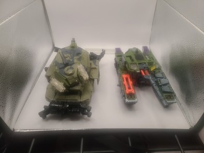 Transformer 2 Figure Lot Incomplete 2007 BRAWL And 2002 Armada Universe Megatron