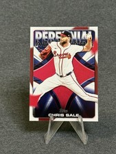Chris Sale 2026 Topps Series 1 Celebration Perennial All-Stars #PAS-22 Braves