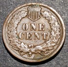 1890 Indian Head Penny Antique U.S.A. 1 Cent Coin Avg Circ  — photo 3