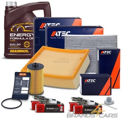 ATEC INSPEKTIONSPAKET FILTERSATZ FILTERSET FÜR OPEL CORSA D E 1.2 1.4