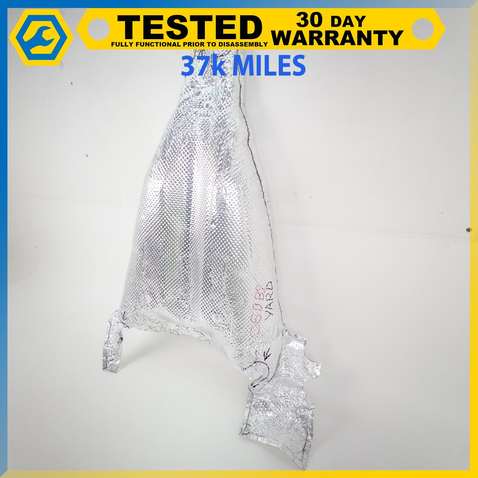 05-16 ASTON MARTIN DB9 DBS 6.0L V12 UNDERBODY EXHAUST HEAT SHIELD PANEL OEM