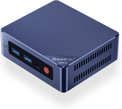 Beelink Mini S12 Mini PC Intel N95 12GB RAM 500GB SSD 4K Dual HDMI Windows 11