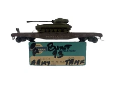 Ho Scale Rolling Stock 1350 Pennsylvania Flatcar With Tank Load
