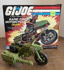 1982 GI Joe RAM Motorcycle Complete With Box