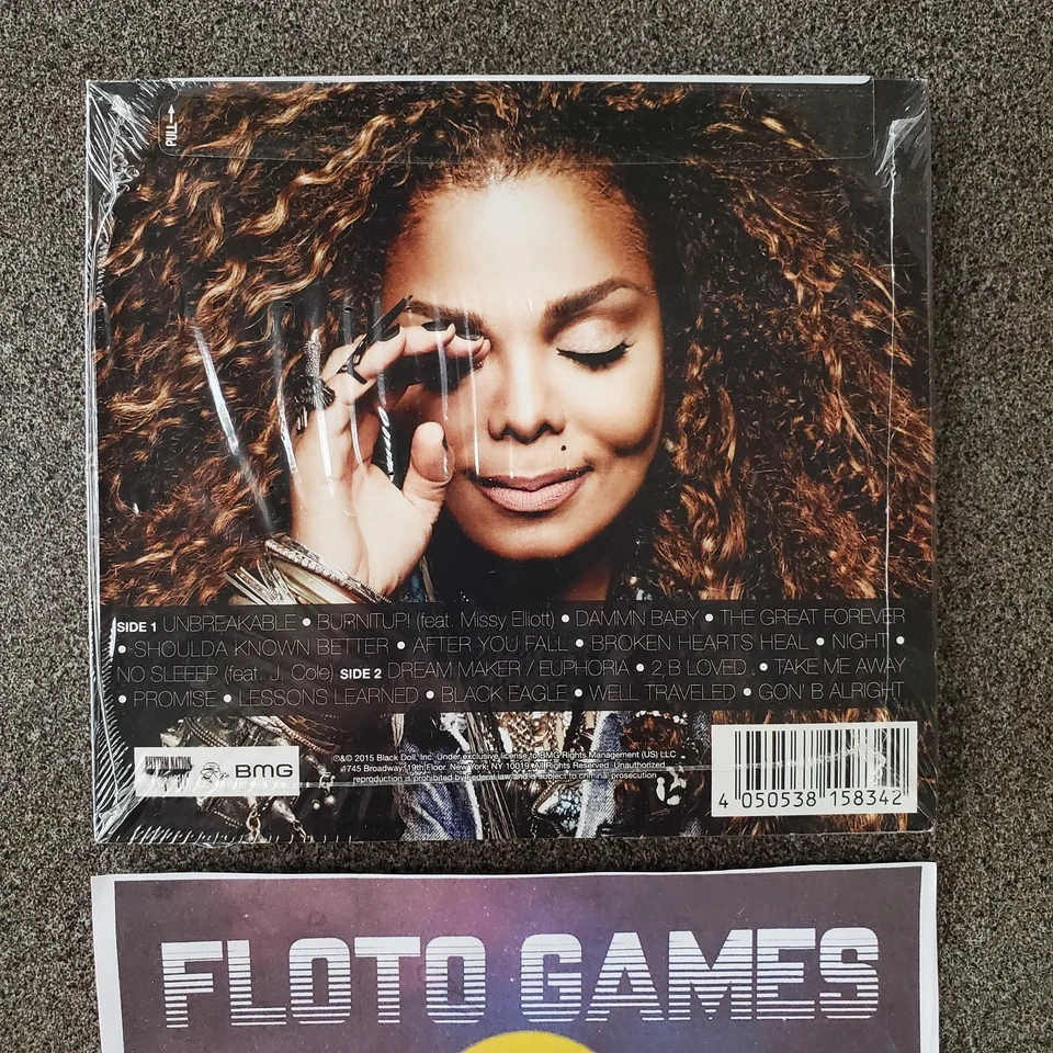 CD MUSICAL : Janet Jackson - Unbreakable - RNB US - 2015 - NEUF - Floto Games - Photo 2/2